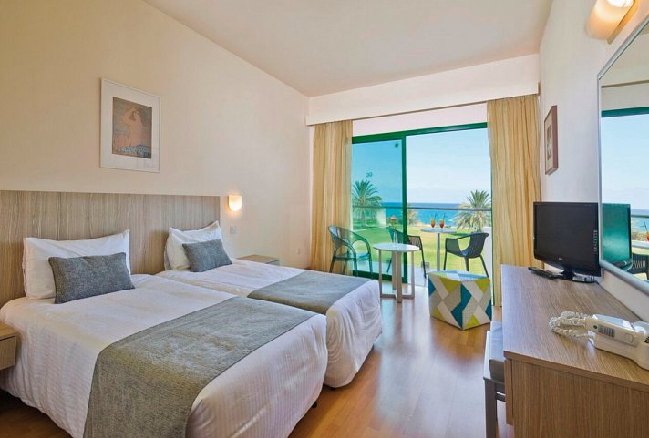 Natura Beach - Wohnbeispiel Doppelzimmer Meerblick (Zimmercodierung DBM)