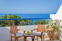 Azia Resort & Spa - Wohnbeispiel Doppelzimmer Meerblick (Zimmercodierungen DBM, DSM & DDM)