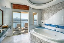 Thalassa Boutique Resort & Spa - Wohnbeispiel Präsidentensuite Meerblick Gaia (Zimmercodierung WOM)