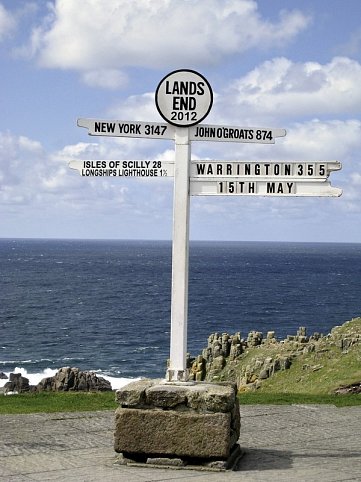 South West Coast Path - Cornwalls Küstenweg erwandern - Land's End