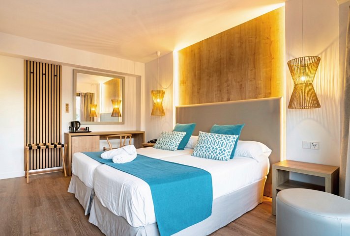 Bahía de Alcudia & Spa - Wohnbeispiel Doppelzimmer (Zimmercodierungen DB1, DB2, TB1 & DBN)