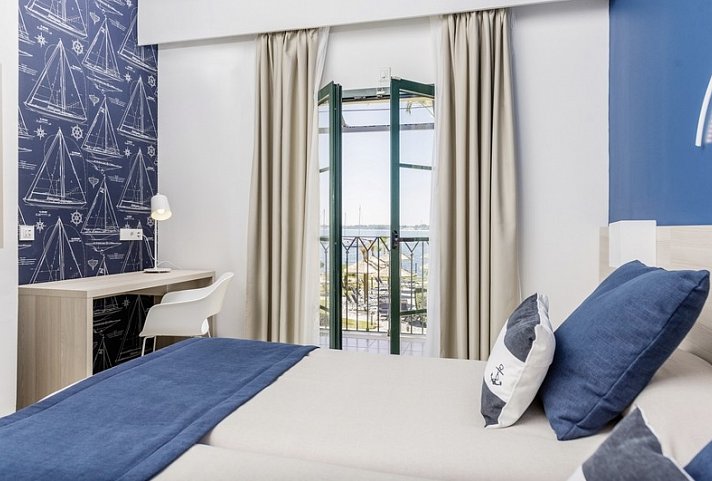 Alcudiamar Marina Residence - Wohnbeispiel Doppelzimmer seitl. Meerblick (Zimmercodierung DBN)