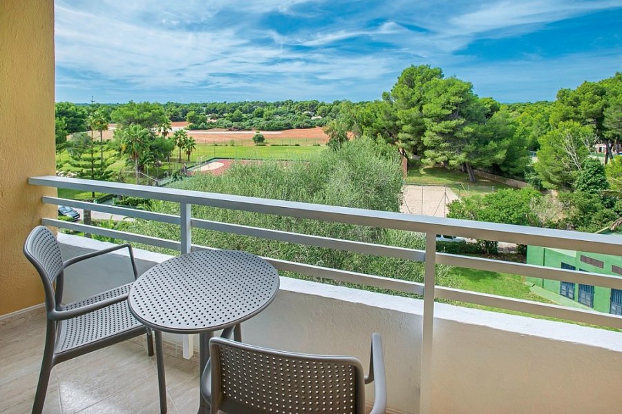 Exagon Park - Beispiel Balkon (Zimmercodierungen DB1, DB2, FB1, AB1 & DE1)