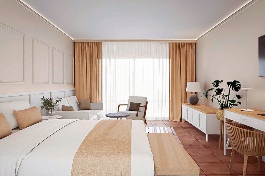 Bordoy Don Antonio - Wohnbeispiel Familienzimmer Poolblick (Zimmercodierung FBP)