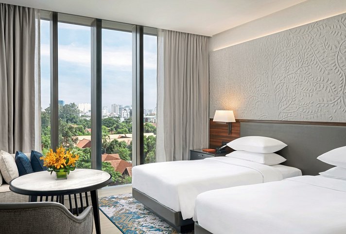 Hyatt Regency Phnom Penh - Wohnbeispiel King - Twin (Zimmercodierungen UB2 & UL1)