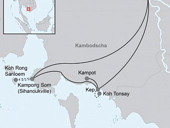 Kambodschas zauberhafter Süden