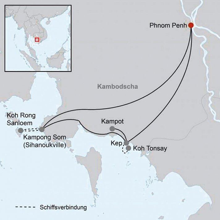 Kambodschas zauberhafter Süden