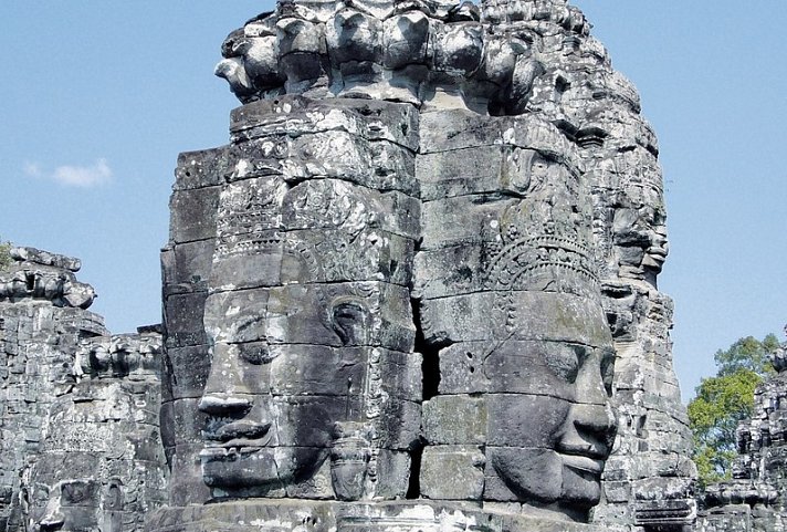 Kambodscha mit Flair - Bayon-Tempel