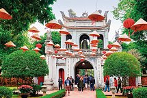 Im Herzen Indochinas (Privatreise) - Literaturtempel Hanoi