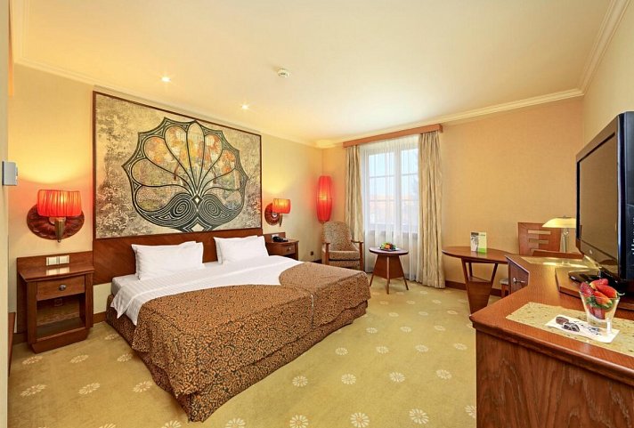 Lindner Hotel Prague Castle - Wohnbeispiel Doppelzimmer Standard (Zimmercodierung DG1)