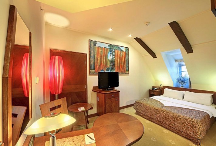 Lindner Hotel Prague Castle - Wohnbeispiel Doppelzimmer Standard (Zimmercodierung DG1)