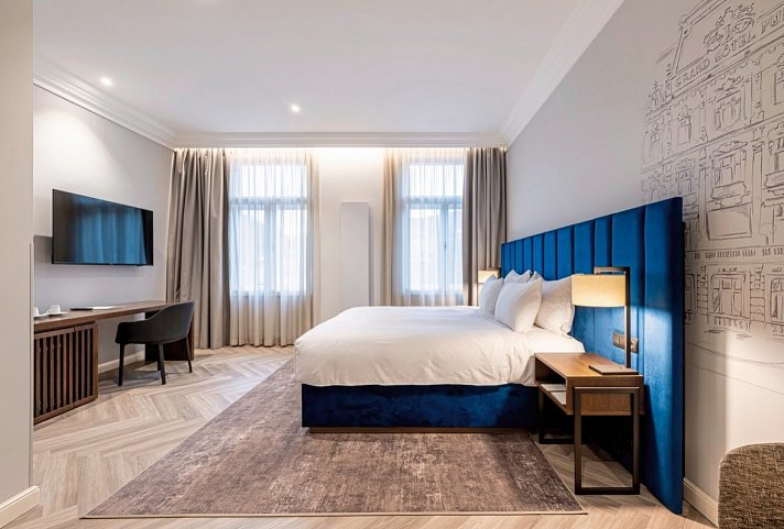 Grandhotel Pupp - Wohnbeispiel Doppelzimmer Modern Parkseite (Zimmercodierungen DB2, DB3 & DB4)