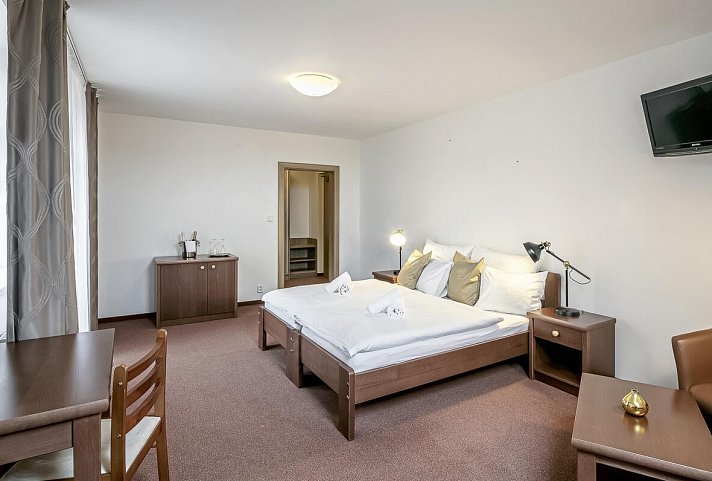 Pytloun Wellness Hotel Hasistejn - Wohnbeispiel Doppelzimmer Superior (Zimmercodierungen DSA, DS1 & DS3)