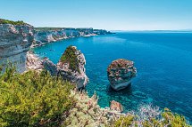 Autotour Von der Hügellandschaft der Toskana zu den Perlen des Mittelmeeres - Bonifacio-Klippen