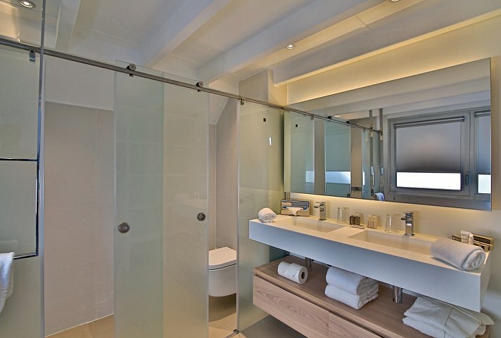 Le Mahogany Hôtel Résidence & Spa - Beispiel Bad Suite (Zimmercodierung WB1)