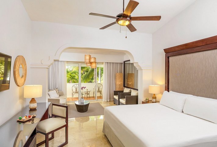 Meliá Caribe Beach Resort - Wohnbeispiel Deluxe Room (Zimmercodierung UD1)