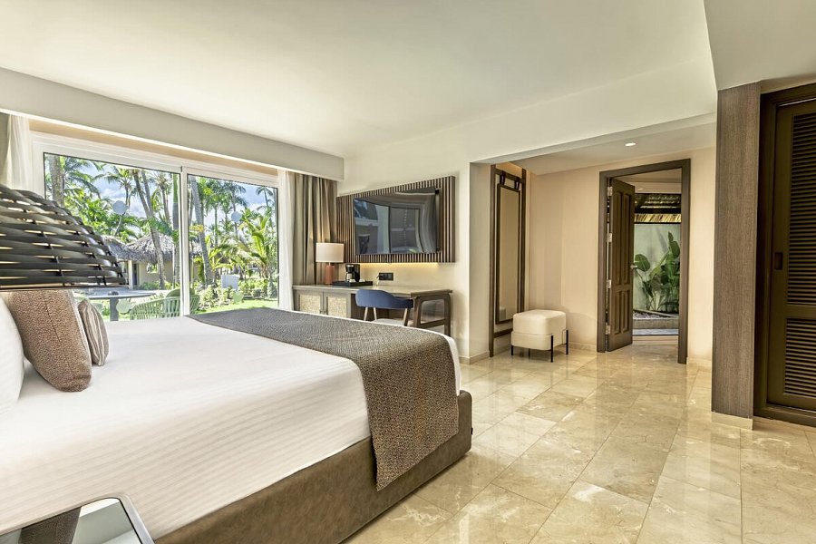 Grand Palladium Select Bávaro - Wohnbeispiel Romance Suite Garden View (Zimmercodierung W1G)