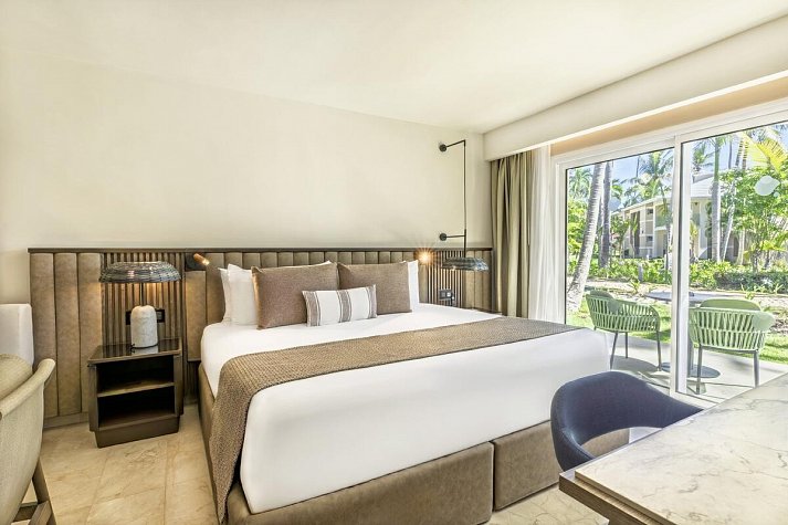 Grand Palladium Select Bávaro - Wohnbeispiel Junior Suite Garden View (Zimmercodierung JBG)