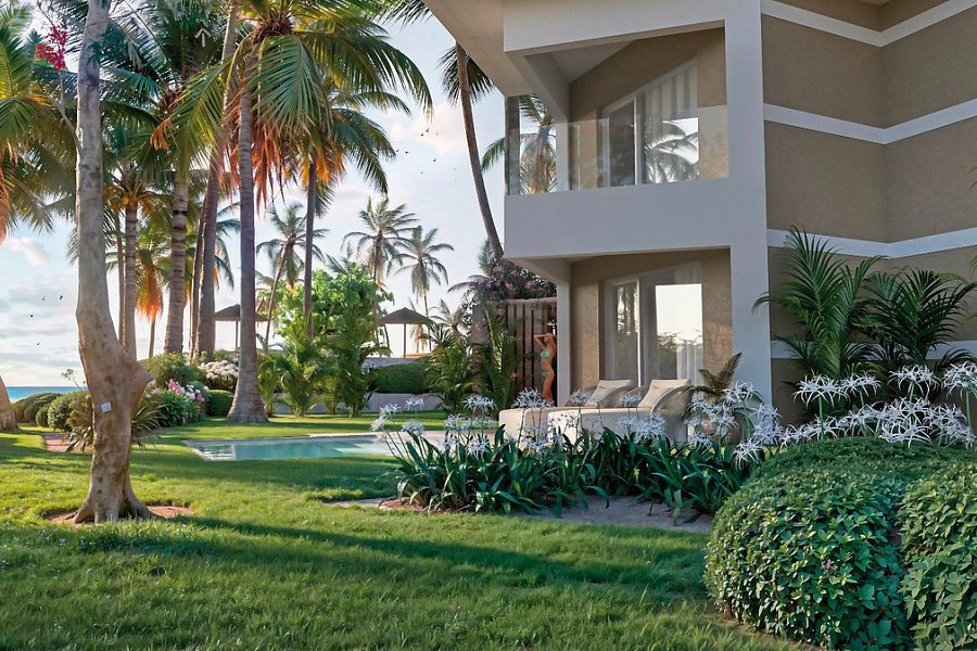 Grand Palladium Select Bávaro - Außenansicht Private Pool (Zimmercodierungen JS1 & WR1)