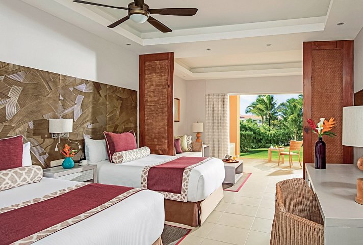 Dreams Royal Beach Punta Cana - Wohnbeispiel Deluxe Tropical View (Zimmercodierung UDG)