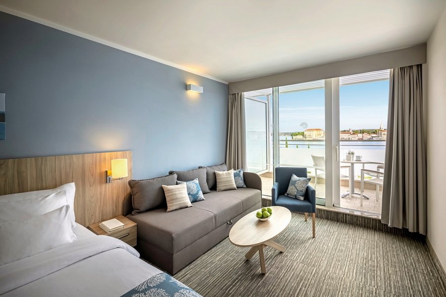 Isabella Island Resort Valamar Collection - Wohnbeispiel Zimmer für 2 plus 1 Meerblick (Zimmercodierung TSM)