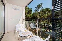 Parentium Plava Laguna - Wohnbeispiel Doppelzimmer Gartenblick (Zimmercodierung DBG)
