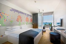 Family Hotel Amarin - Wohnbeispiel Doppelzimmer Meerseite 2+2 (Zimmercodierung D1C)