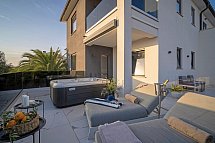 Residence Vaal - Wohnbeispiel Suite seitlicher Meerblick (Zimmercodierung W1N)