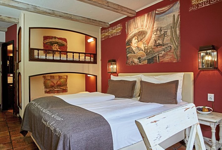 Erlebnishotel El Andaluz - Wohnbeispiel Standardzimmer (Zimmercodierungen DB1, EB1, TB1, RB1, DX1, EX1, TX1, RX1, DX2, EX2, TX2, RX2, DS3, ES3, TS3 & RS3)