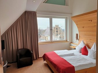Hotel zur Malzmühle - Wohnbeispiel Doppelzimmer Standard (Zimmercodierung DG1)
