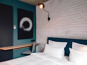 URBAN LOFT Cologne - Wohnbeispiel Doppelzimmer Urban Basic (Zimmercodierung DG1)