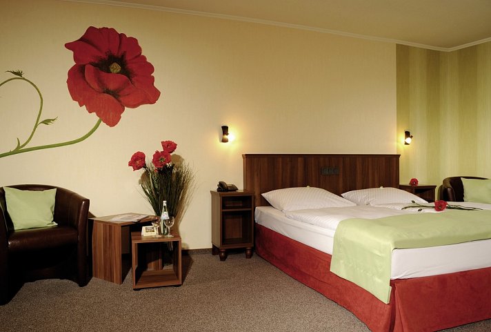 Hotel Lellmann - Wohnbeispiel Doppelzimmer Moselblick (Zimmercodierung DB2)