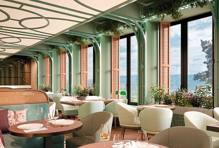Jakobsberg Nature Resort - Restaurant Kräutergarten