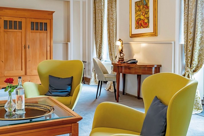 Romantik Jugendstilhotel Bellevue - Wohnbeispiel Doppelzimmer (Zimmercodierungen DB1 & DX1)