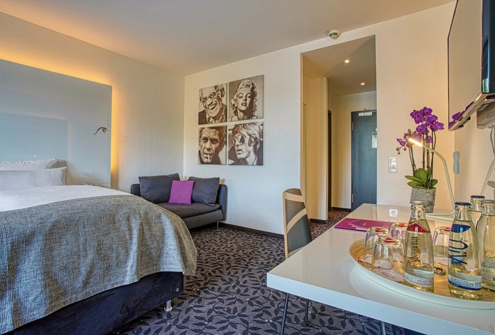 FourSide Plaza Hotel Trier - Wohnbeispiel Doppelzimmer Comfort Superior (Zimmercodierung DF1)