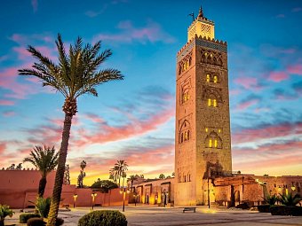 Marrakesch und den Zauber der Sahara erwandern - Marrakesch - Koutoubia-Moschee