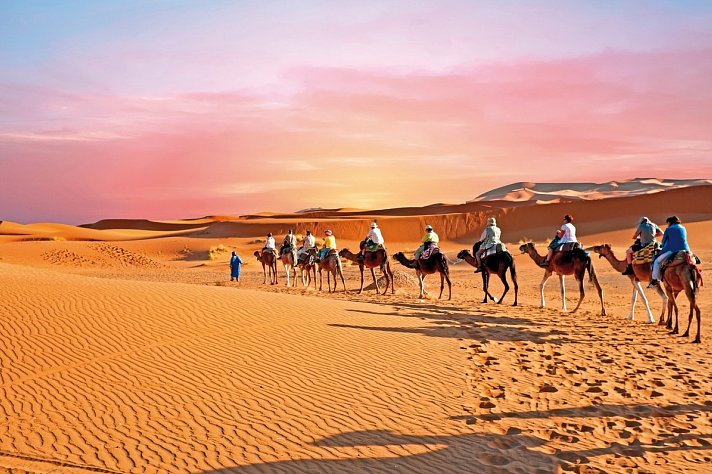Marrakesch und den Zauber der Sahara erwandern