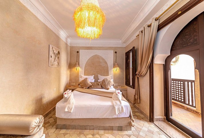 Riad 7 Saints - Wohnbeispiel Doppelzimmer Superior (Zimmercodierung DS1)