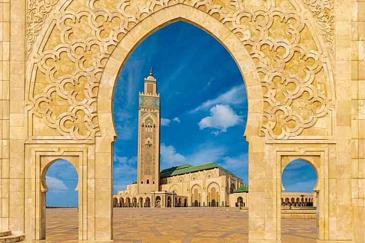 Glanzvolle Königsstädte - Hassan II Moschee - Casablanca
