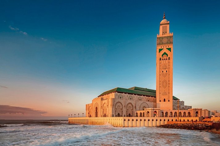 Glanzvolle Königsstädte - Moschee Hassan II - Casablanca