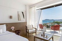 Grecotel LUX®ME Dama Dama - Wohnbeispiel Doppelzimmer LUX ME Panoramic Guestroom mit Meerblick (Zimmercodierung D1M)