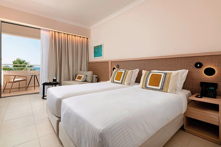 Electra Palace - Wohnbeispiel Doppelzimmer Superior Meerblick (Zimmercodierung DSM)