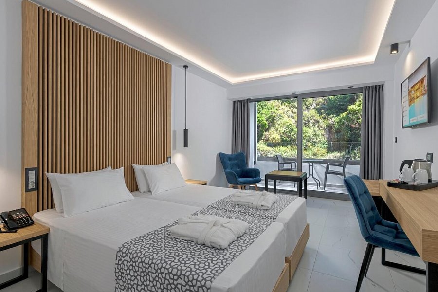 Oceanis Beach - Wohnbeispiel Doppelzimmer Superior Gartenblick (Zimmercodierung DSG)