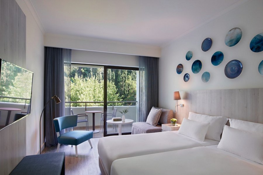 Amus Hotel & Spa - Wohnbeispiel Doppelzimmer Deluxe Landblick (Zimmercodierung DDL)