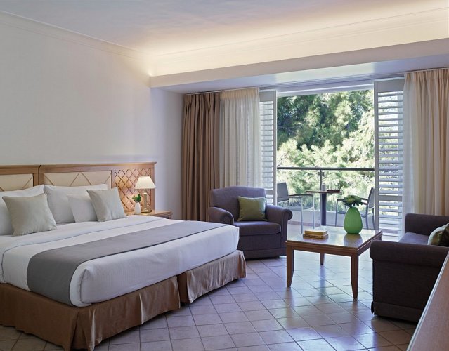 Amus Hotel & Spa - Wohnbeispiel Bungalow Gartenblick (Zimmercodierung BBG)