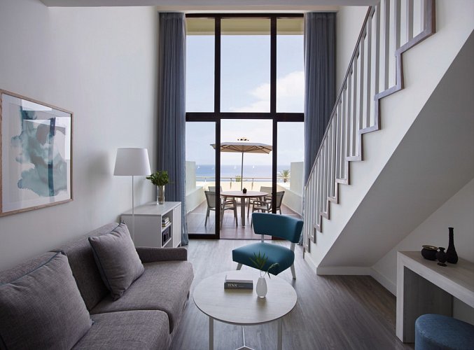 Amus Hotel & Spa - Wohnbeispiel Maisonette Meerblick (Zimmercodierung MBM)