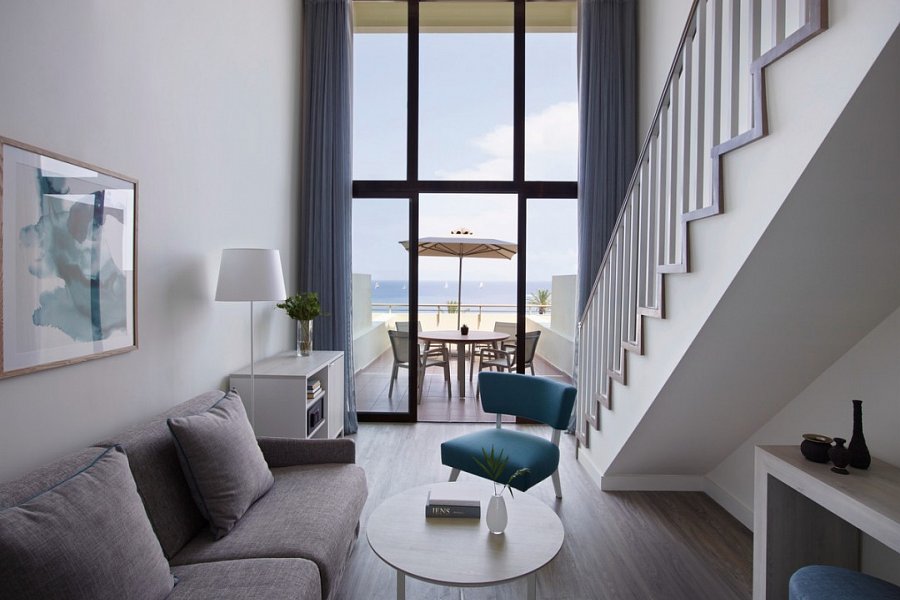 Amus Hotel & Spa - Wohnbeispiel Maisonette Meerblick (Zimmercodierung MBM)