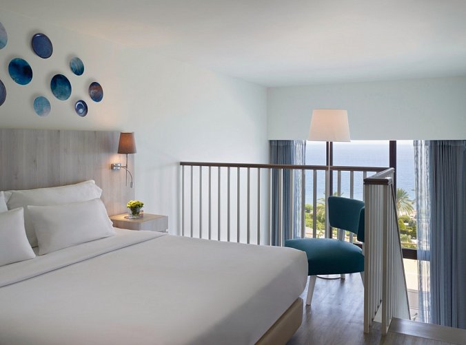 Amus Hotel & Spa - Wohnbeispiel Maisonette Meerblick (Zimmercodierung MBM)