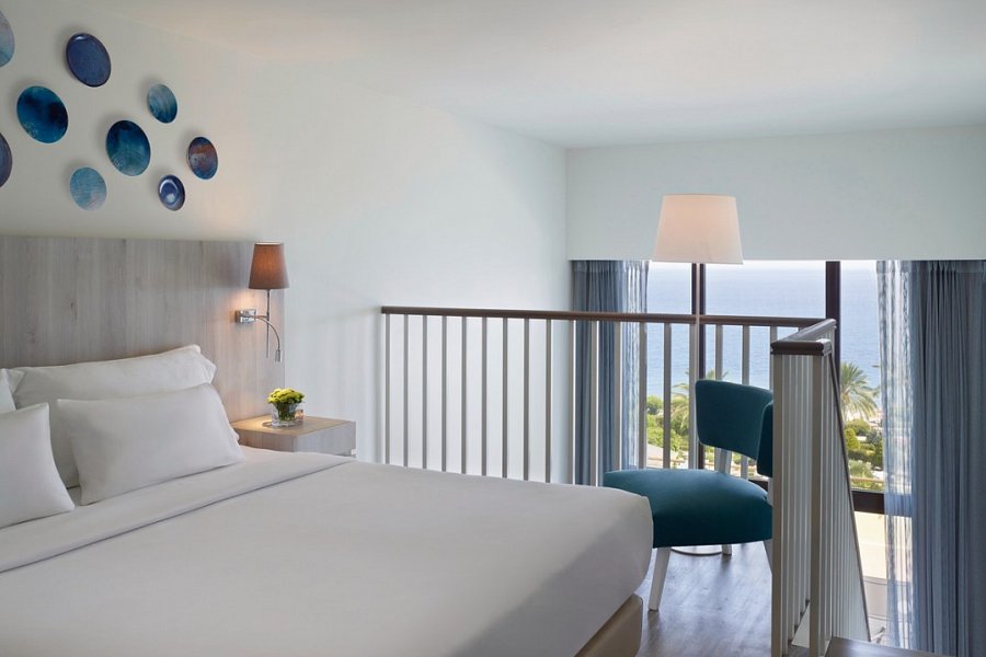 Amus Hotel & Spa - Wohnbeispiel Maisonette Meerblick (Zimmercodierung MBM)
