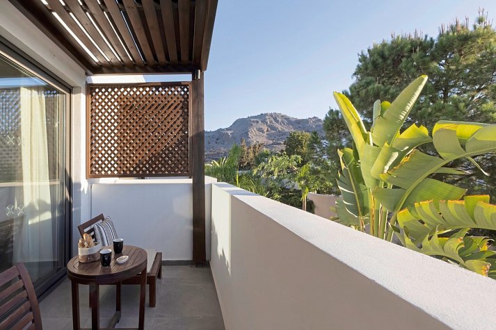 Aulus Lindos Rhodes, Curio Collection by Hilton - Wohnbeispiel Bungalow Garden View Tropical Zen Suite (Zimmercodierung B3G)